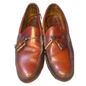 G.H. Bass Weejuns Penny Loafers Mens 12 Burgundy Oxblood Leather Slip-On